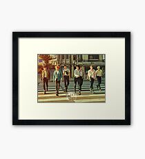 BTS/Bangtan Sonyeondan - Group Teaser Framed Print