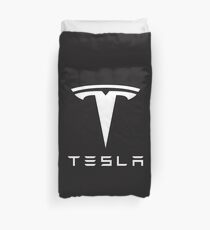 Tesla Motors Duvet Cover