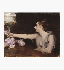 John Singer Sargent - Madame Gautreau Drinking A Toast Photographic Print
