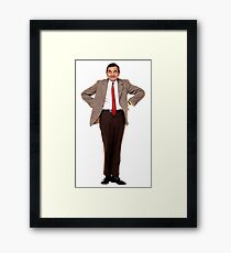 Mr. Bean Framed Print