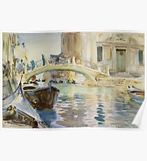 John Singer Sargent - San Giuseppe Di Castello, Venice Poster