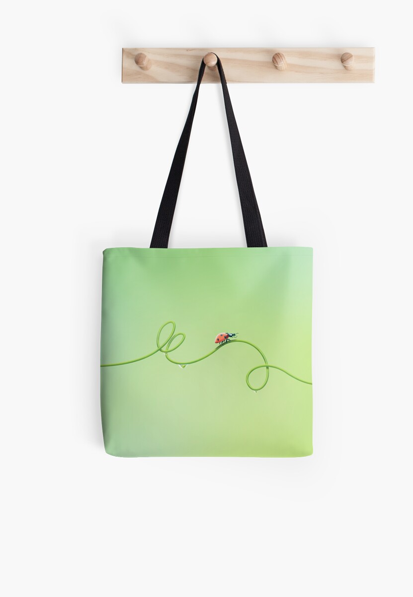 ladybug tote bag