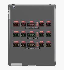 Back To The Future Time Chrono iPad Case/Skin