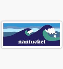 nantucket beach Sticker