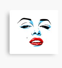 Marilyn Monroe inspired pop art Canvas Print