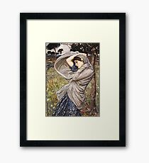 John William Waterhouse - Boreas Gerahmtes Wandbild