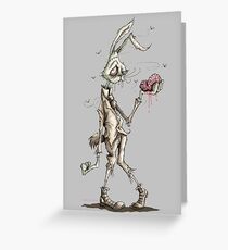 Bugs Zombunny (Sepia) Greeting Card