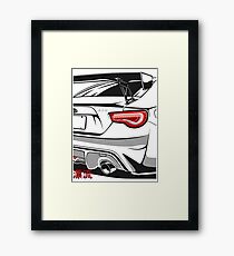 Subie BRZ Fragment Framed Print