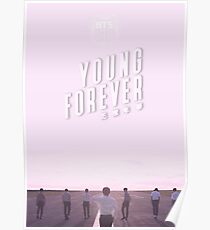 BTS / Bangtan Sonyeondan - Junge für immer (Pink) Poster