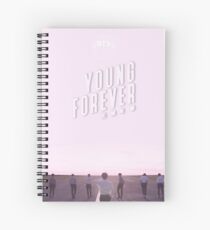 BTS/Bangtan Sonyeondan - Young Forever (Pink) Spiral Notebook