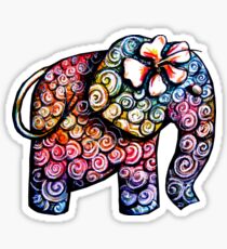 Tattoo Elephant TShirt Sticker