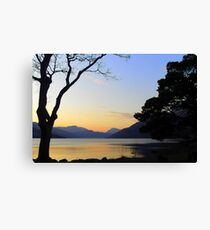 Loch Lomond Sunset Canvas Print