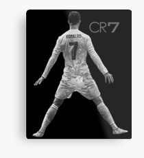 Lienzo metálico CR7 Ronaldo número uno