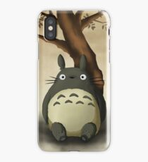 Beautiful Totoro - Digital Art iPhone Case