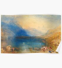 The Lake of Zug Joseph Mallord William Turner (British, London 1775–1851 London) Poster