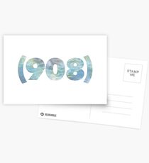 (908) cool colors Postcards