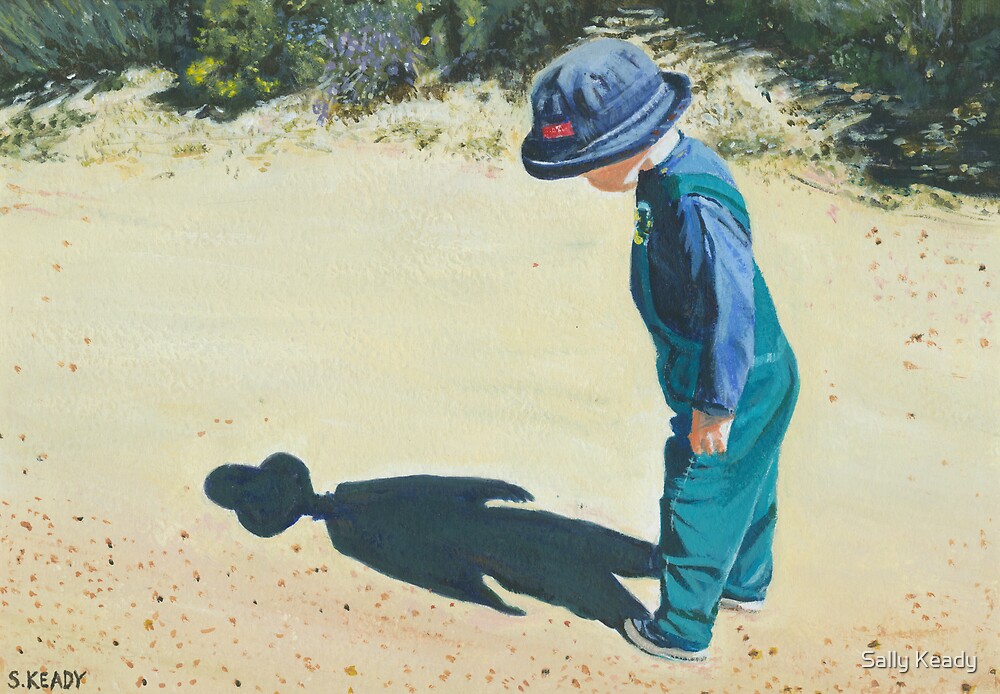 "Me and my shadow" by Sally Keady | Redbubble