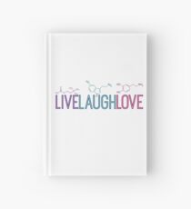 Live Laugh Love Molecules Hardcover Journal