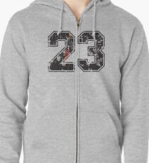 Michael Jordan 23 Zipped Hoodie