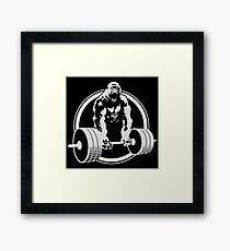 Gorilla Gym Framed Print