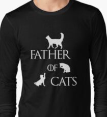 FATHER OF CATS Long Sleeve T-Shirt