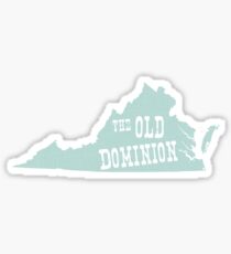 Virginia State Motto Slogan Sticker