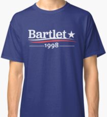 WEST WING Präsident BARTLET 1998 Weißes Haus Classic T-Shirt