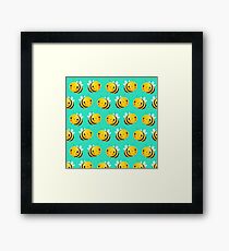 Bumble Bee Mint Framed Print