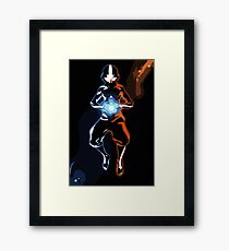 Positive and Negative Chakras Framed Print