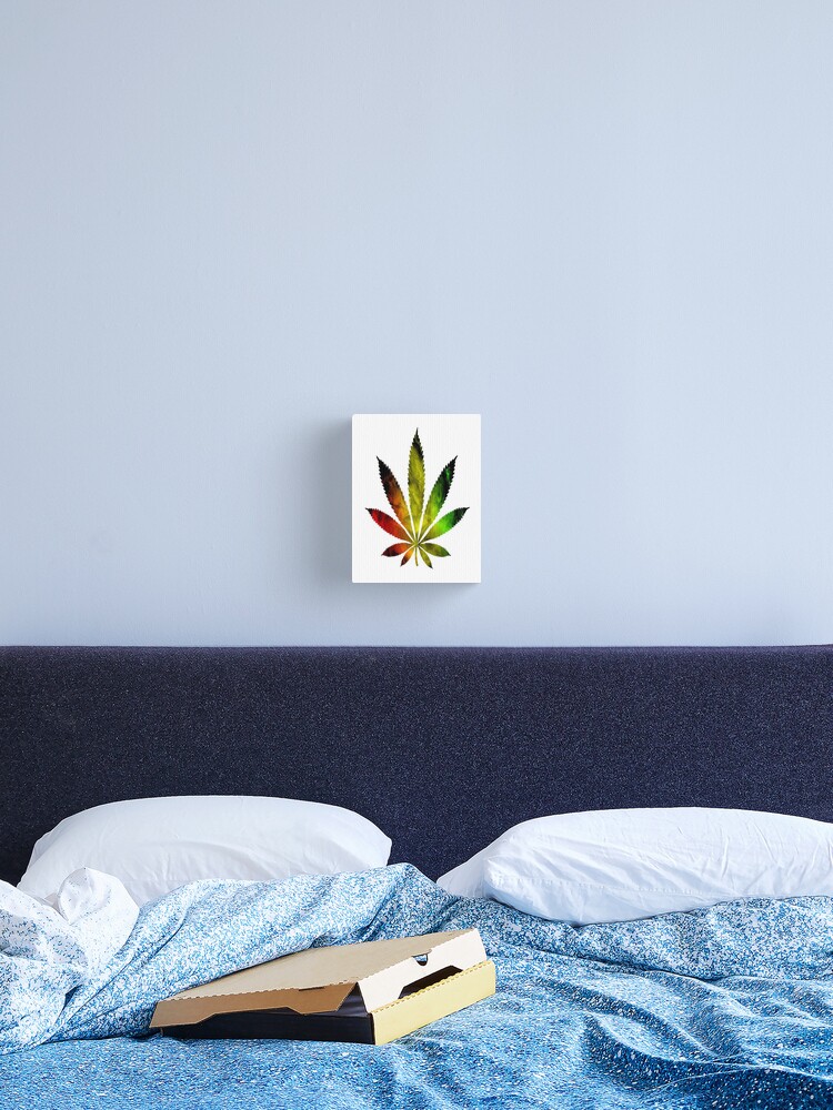 Pot Weed Mary Jane Marijuana 420 Smoke Canvas Print By