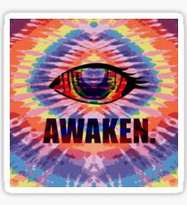awaken. Sticker