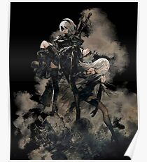 Nier: Automata Black Poster