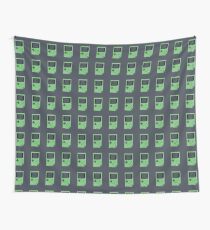Green Game Boy Wall Tapestry