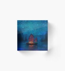 Unser geheimer Hafen Acrylblock