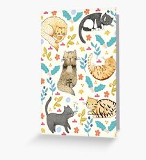 My Cats Greeting Card
