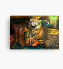 The Storyteller Metal Print