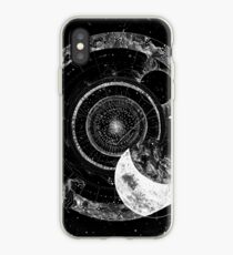 Fragmented Astrology Lapse Black iPhone Case
