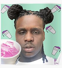 Chief Keef Lean Cups Sosa Purple Sizzurp Syrup Poster