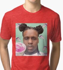 Chief Keef Lean Cups Sosa Purple Sizzurp Syrup Tri-blend T-Shirt