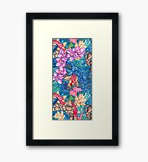 Orchid Splash Framed Print