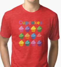 Cupcakes Pretty Tri-blend T-Shirt