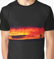 Sky on fire Graphic T-Shirt