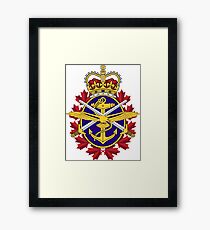 Badge of the Canadian Armed Forces Framed Print