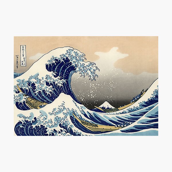 Tidal Wave Wall Art Redbubble