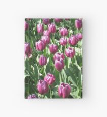 Keukenhof Gardens - Purple Tulips Hardcover Journal