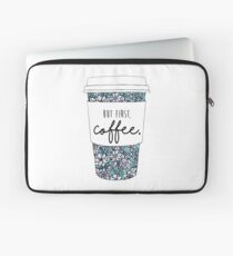 Blumenkaffee Laptoptasche