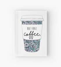 Floral Coffee Hardcover Journal