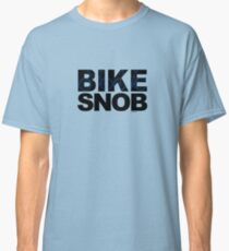 Bike Snob / bicycle snob - blue Classic T-Shirt