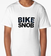 Bike Snob / bicycle snob - blue Long T-Shirt