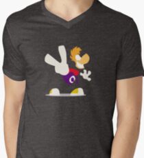 Rayman Men's V-Neck T-Shirt